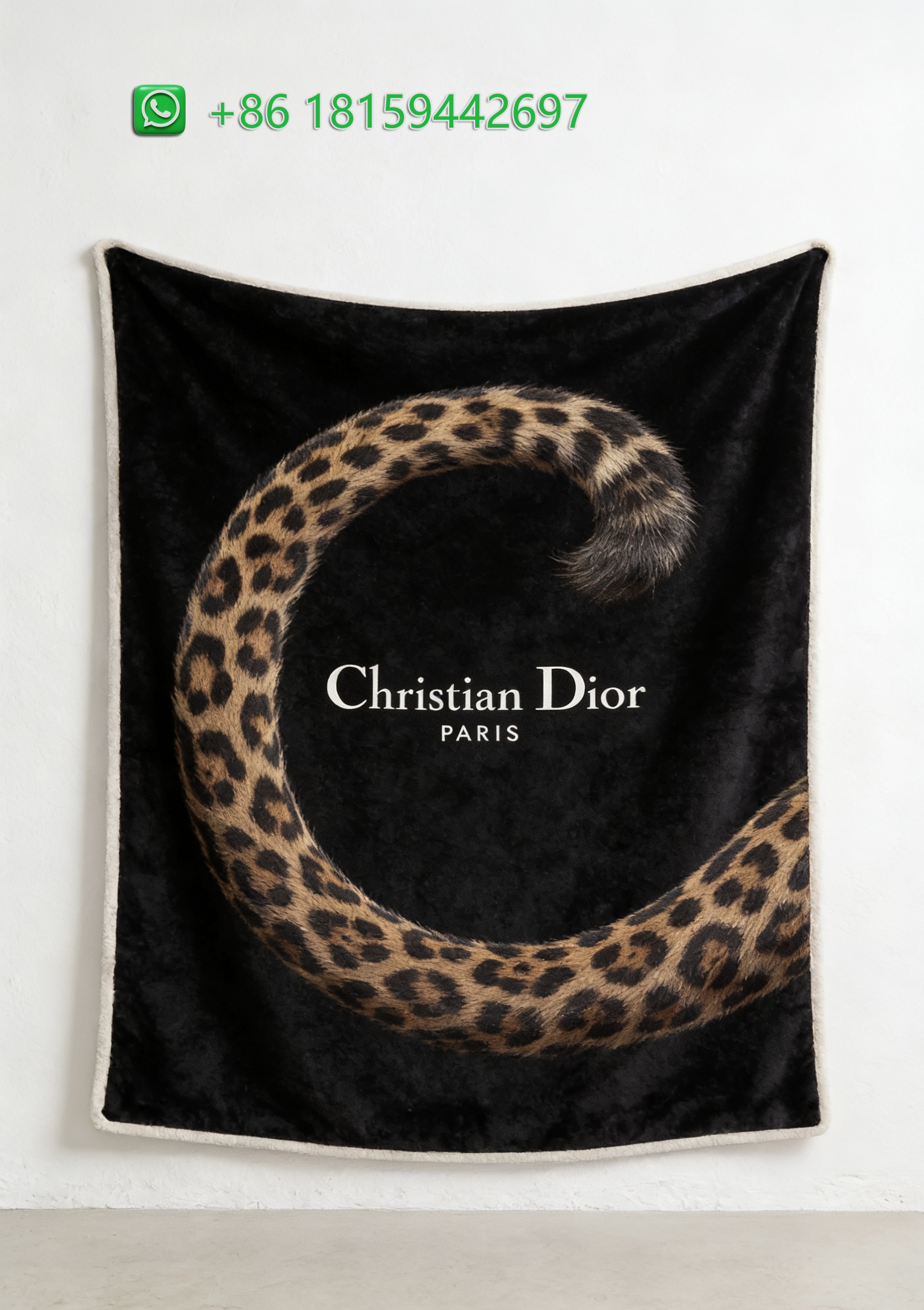 Dior Throw Blankets
